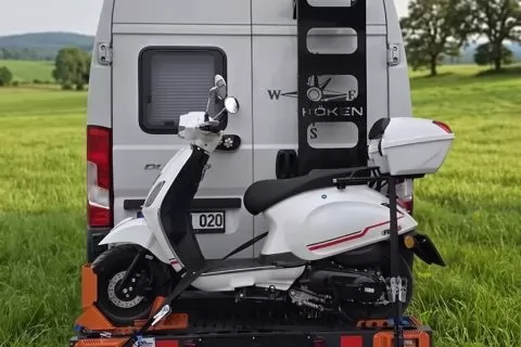 Freiheit Auf Reisen Mit Motorradträgern